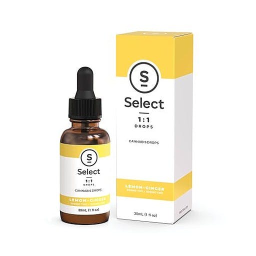 Select: Lemon Ginger Tincture (1:1THC/CBD)